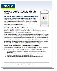Xcode Plugin Fact Sheet