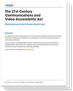 Deque CVAA Whitepaper