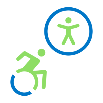 Universal disability and accessibility icons