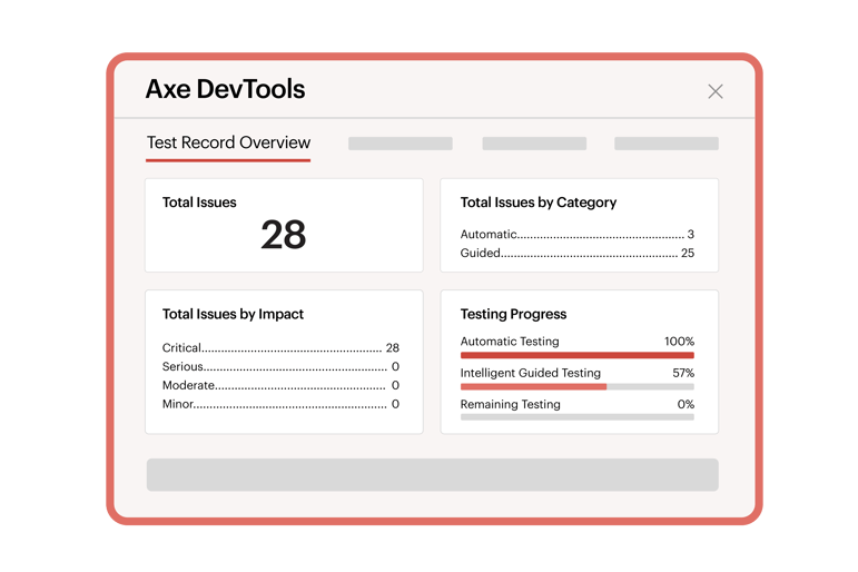 Axe DevTools Extension product illustration