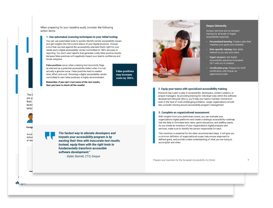 Snapshot of the EAA Guide